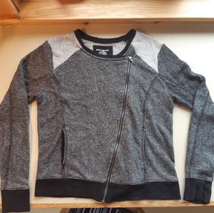 DKNY small grey zipper sweater